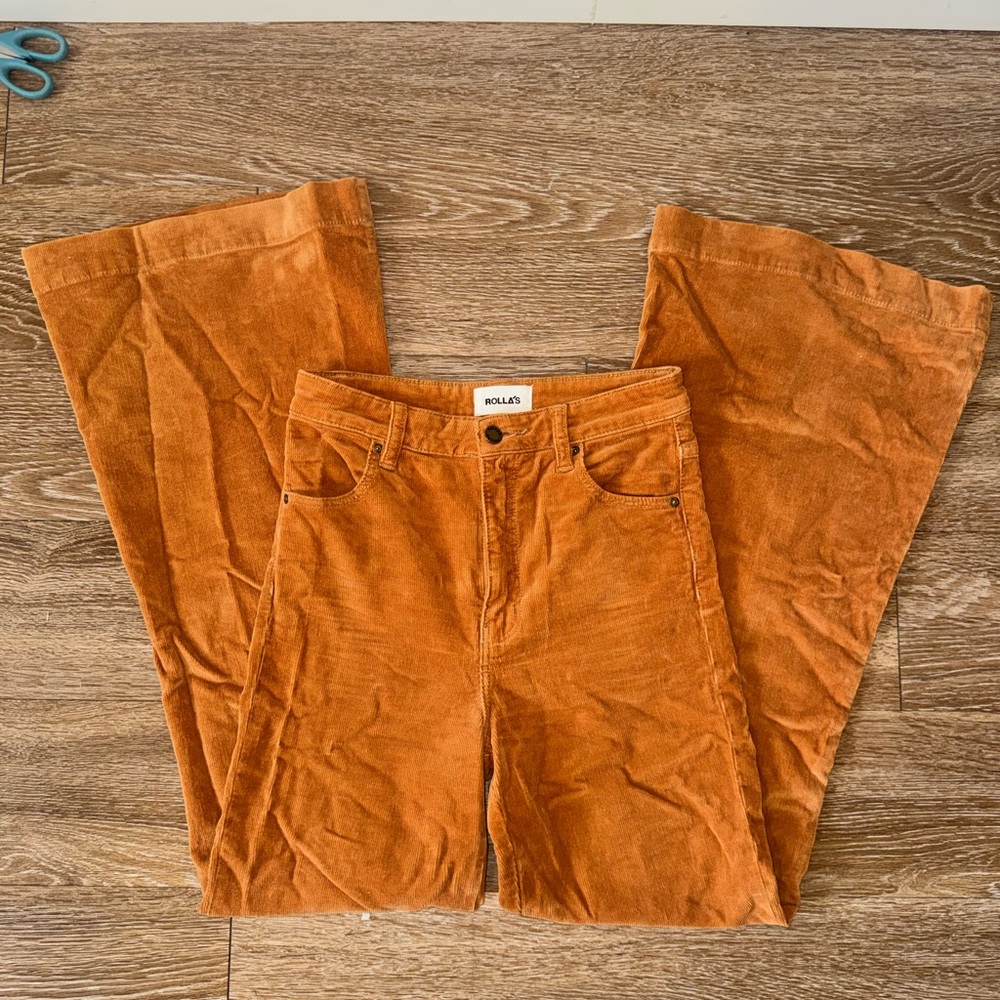 ROLLA'S Wide-Leg Corduroy Jeans
